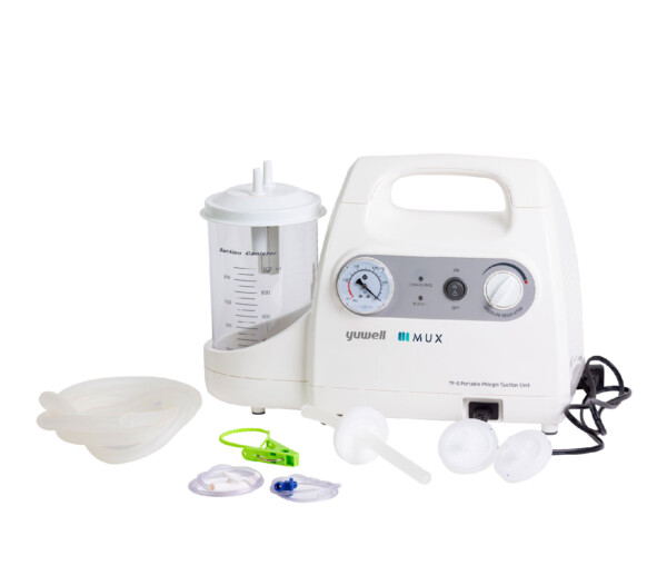 Aspirador de Secreciones a Batería Yuwell 7E-G – 1 Litro